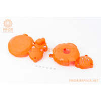 Захист бічних кришок двигуна к-кт (пластик) Profactory 300 (Zongshen CBS300 174MN), чорний